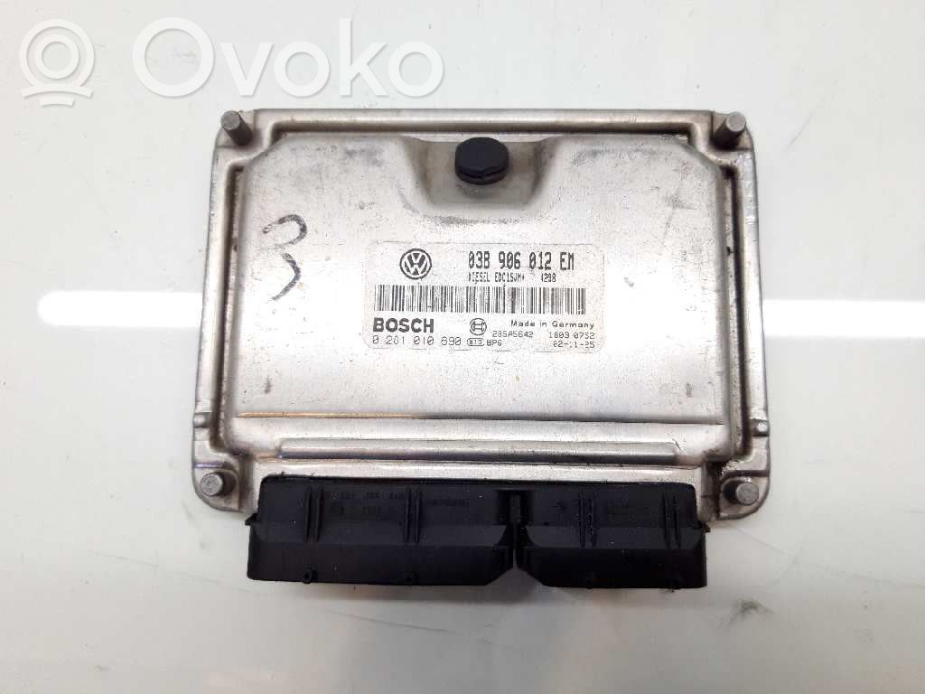 Volkswagen Golf SportWagen Centralina/modulo motore ECU 