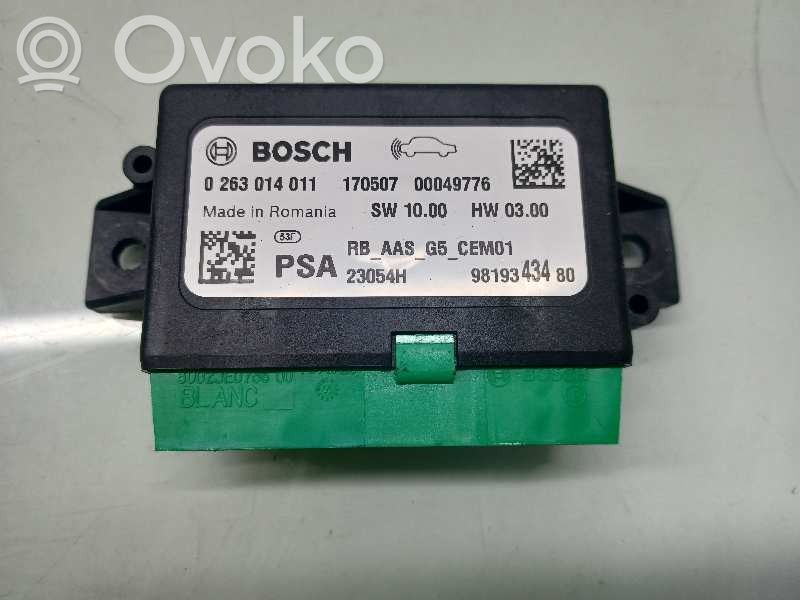 Peugeot 208 I Sonstige Steuergeräte / Module 