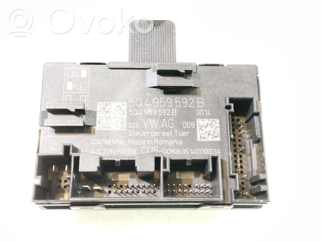 Unidad de control de puerta   5Q4959592B,A2C7392900300