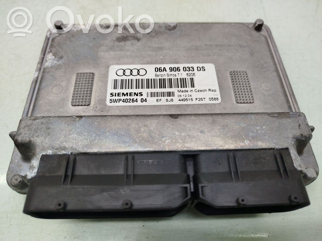 Engine control unit/module ECU   06A906033DS,5WP4026404