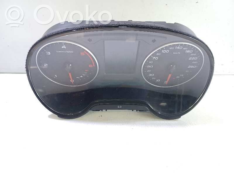 Audi A3 S3 8V Speedometer (instrument cluster) 