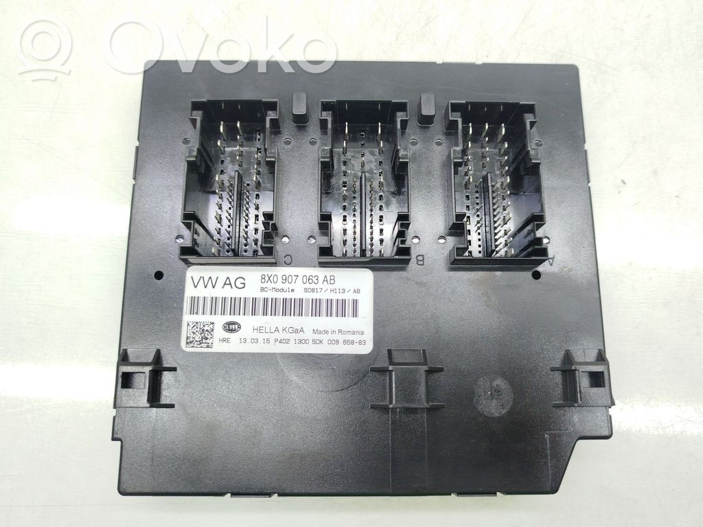 Other control units/modules   8X0907063AB,5DK00965883