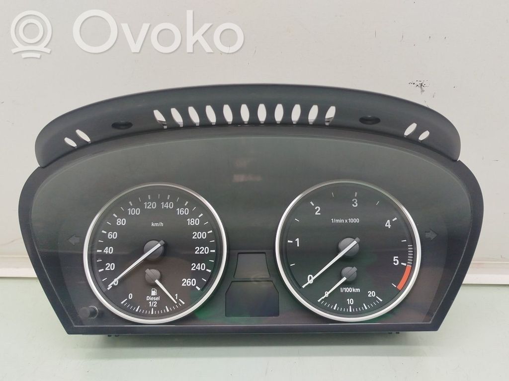 BMW 5 E60 E61 Speedometer (instrument cluster) 