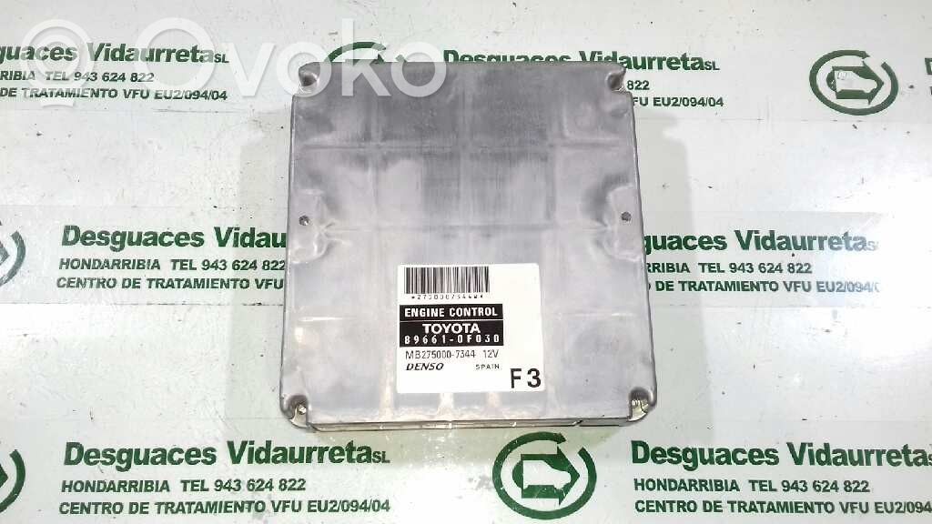 Toyota Corolla Verso E121 Engine control unit/module ECU 