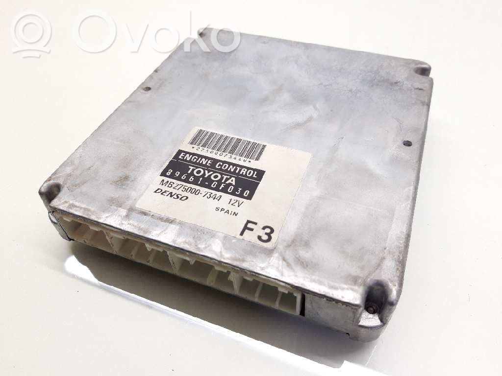 Toyota Corolla Verso E121 Engine control unit/module ECU 