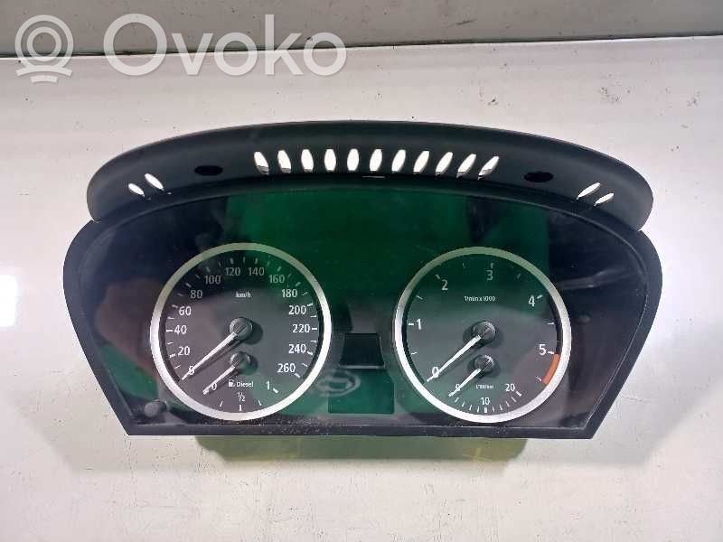 BMW 5 E60 E61 Tachimetro (quadro strumenti) 