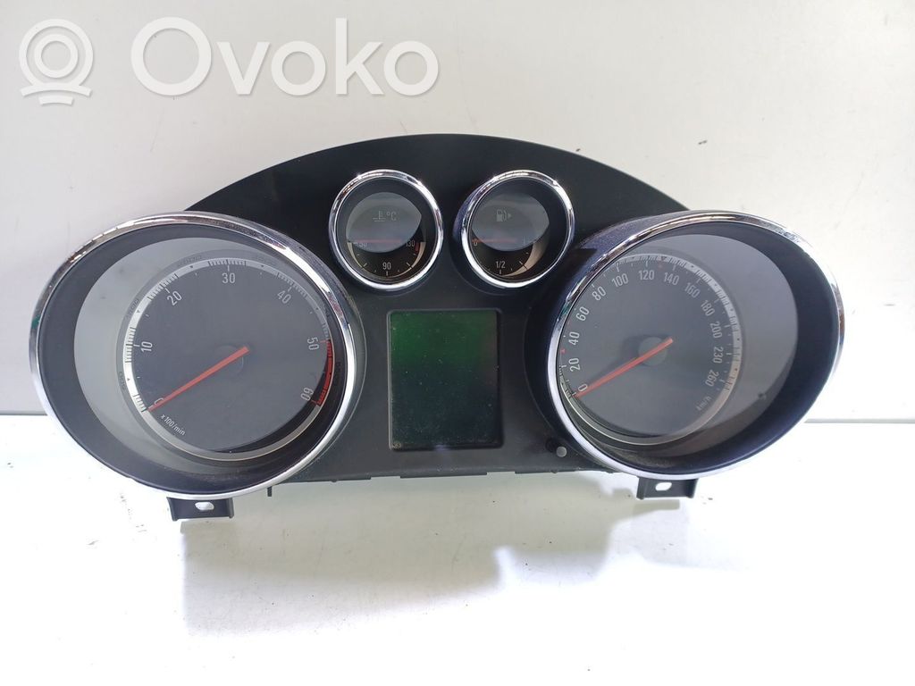 Opel Insignia A Tachimetro (quadro strumenti) 