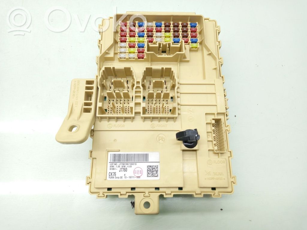 Módulo de fusible   91951J7760