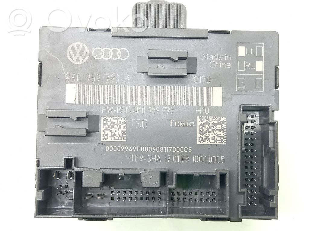 Otras unidades de control/módulos   8K0959793B