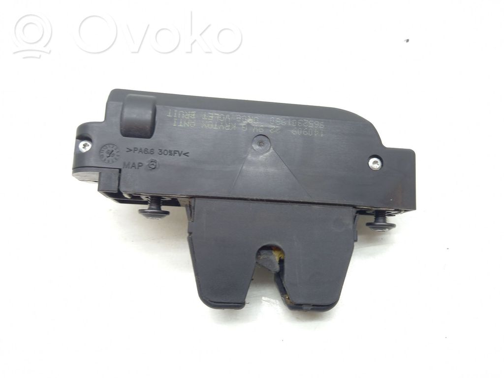 Peugeot 807 Tailgate lock latch
