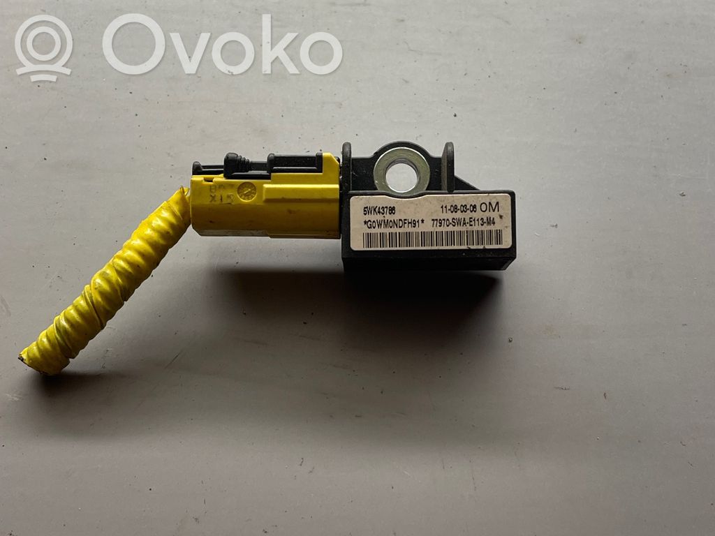 Airbagsensor Crashsensor Drucksensor   5WK43786,77970SWAE113M4
