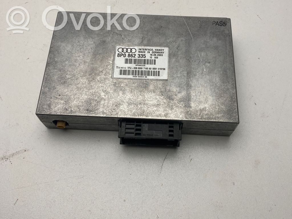 Audi A4 S4 B7 8E 8H Bluetooth control unit module 