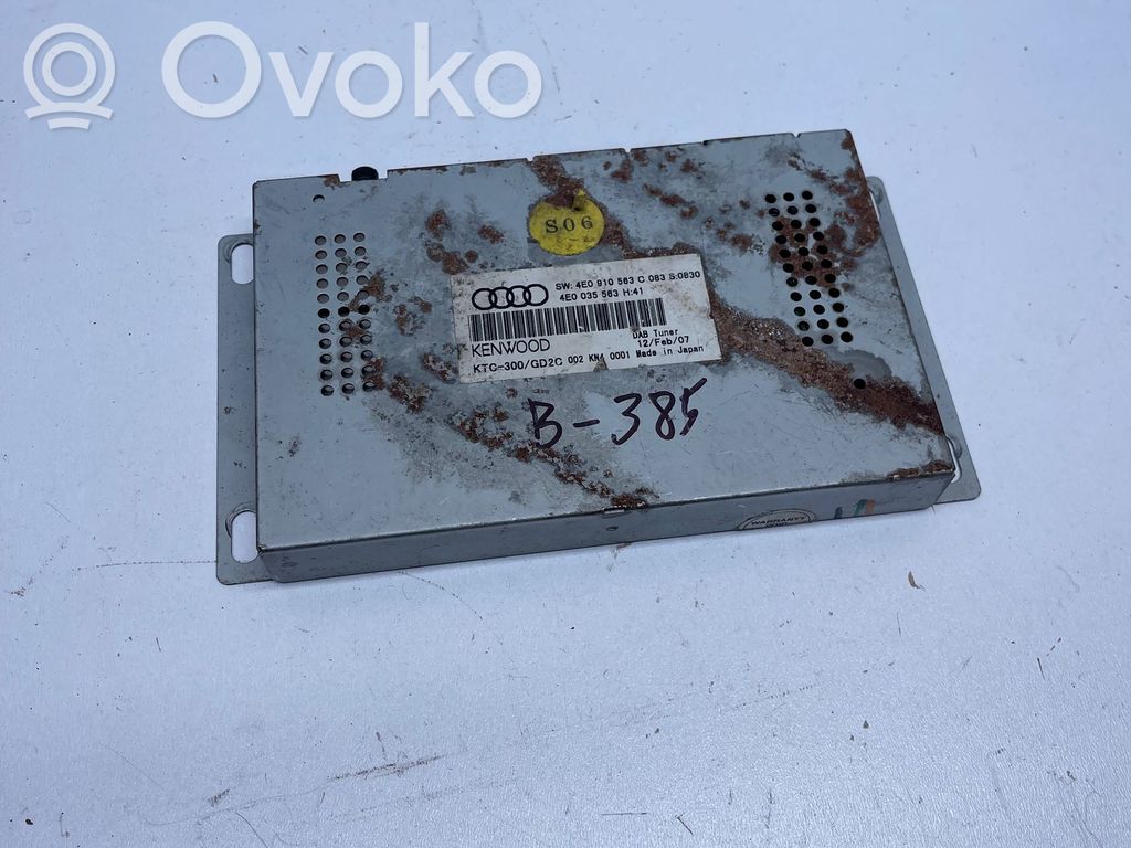 Audi A8 S8 D3 4E Radio / CD-Player / DVD-Player / Navigation 