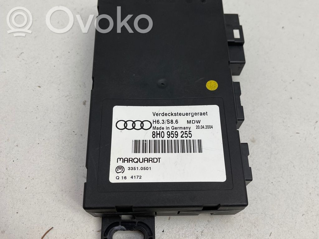 Audi A4 S4 B6 8E 8H Autres unités de commande / modules 