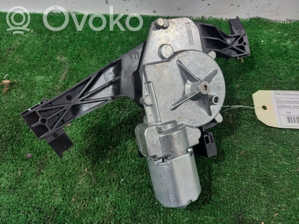 Opel Corsa E Wischermotor Heckscheibe 