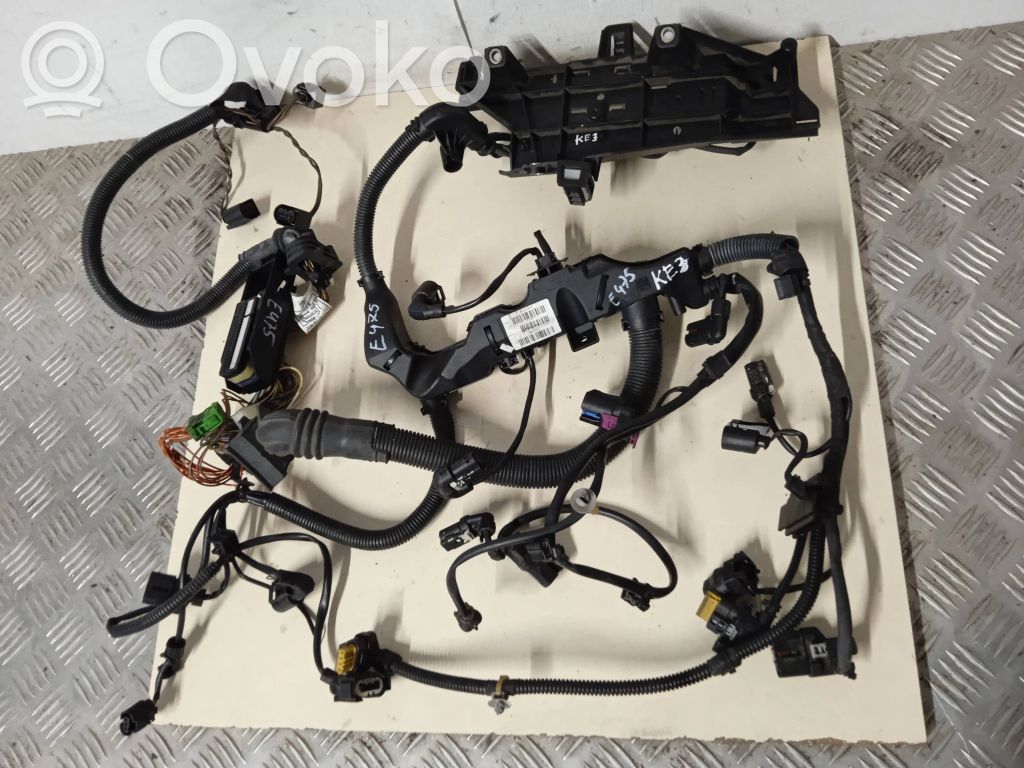 BMW 1 F20 F21 Wiązka przewodów silnika 