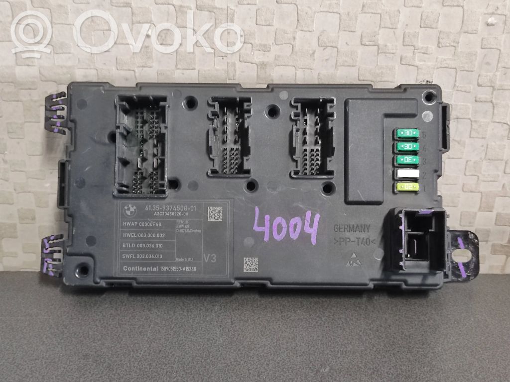 BMW 3 F30 F35 F31 Alte unități/module de control 