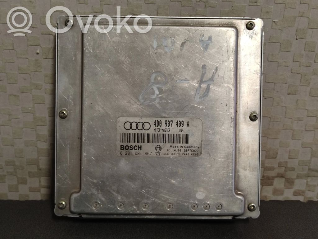 Audi A8 S8 D2 4D Engine control unit/module 