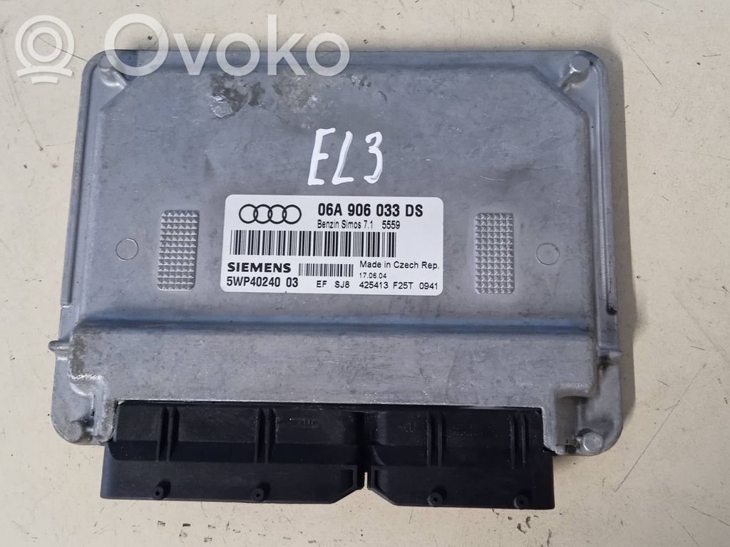 Audi A3 S3 8P Engine control unit/module 