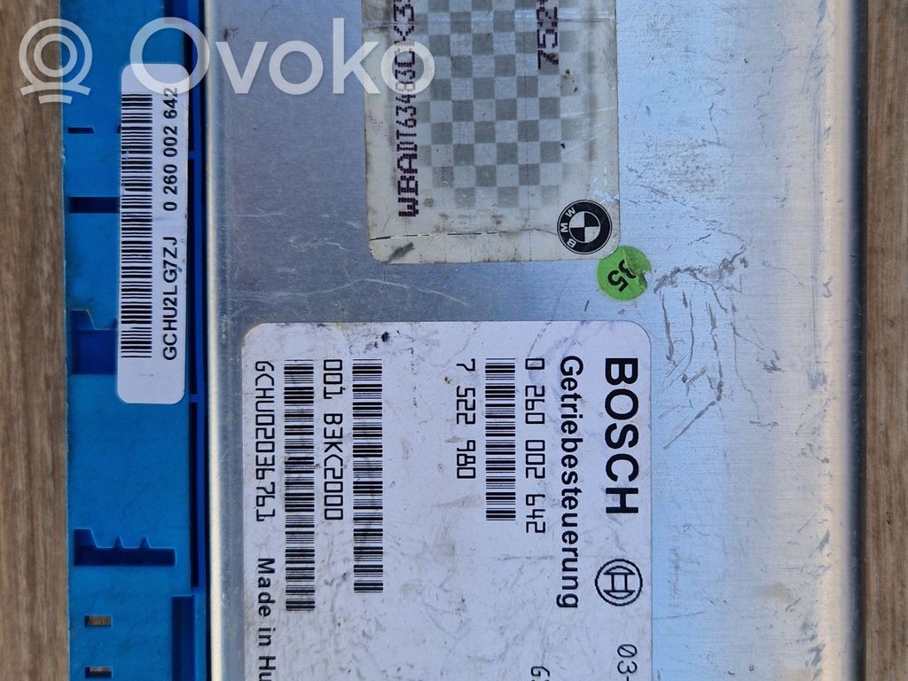 BMW 5 E39 Gearbox control unit/module 