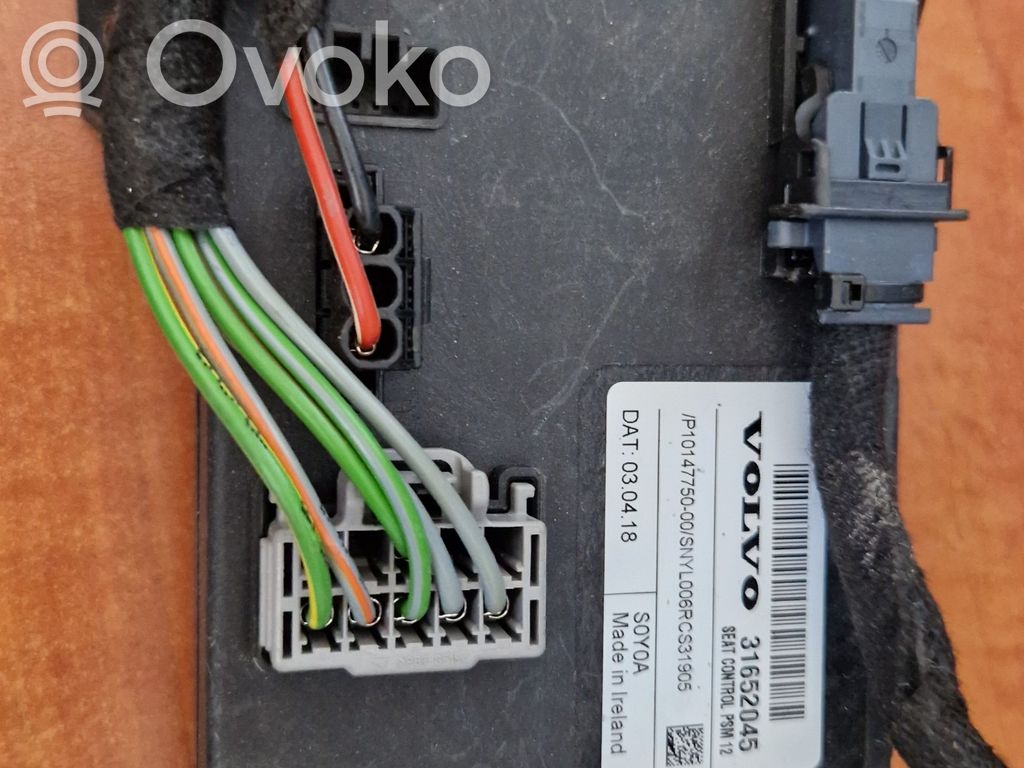 Volvo XC90 Module de commande de siège 