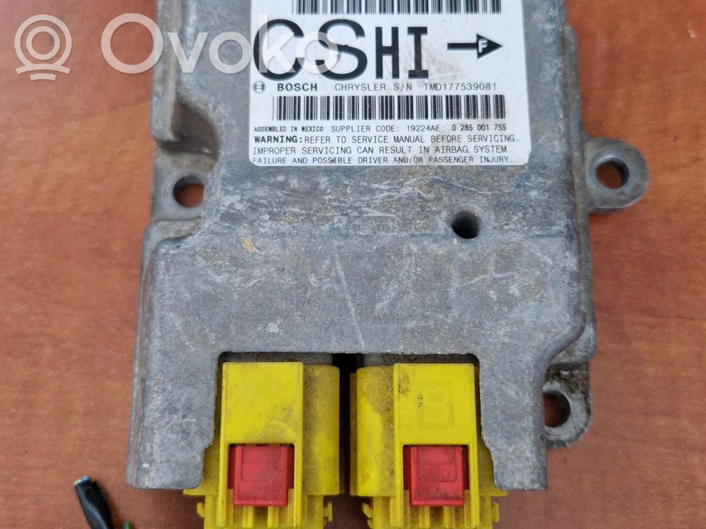 Chrysler PT Cruiser Airbag control unit/module 