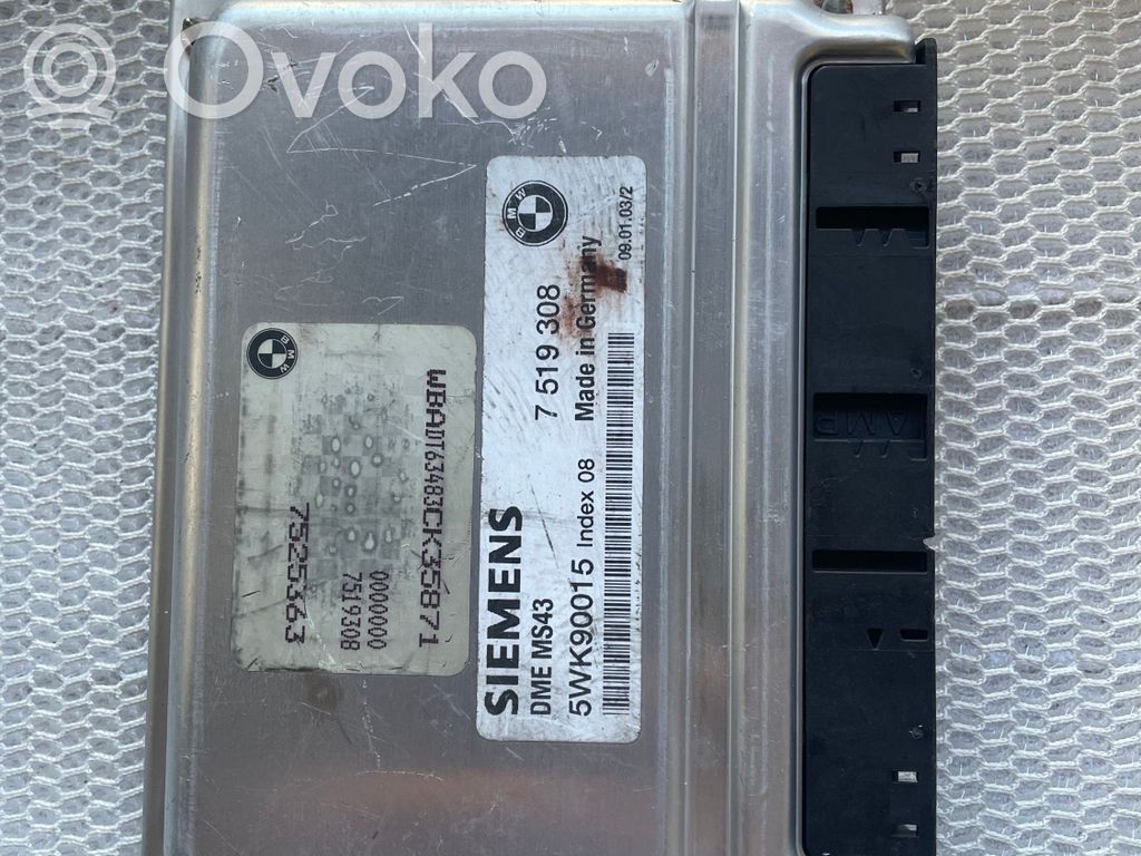 BMW X5 E53 Engine control unit/module 