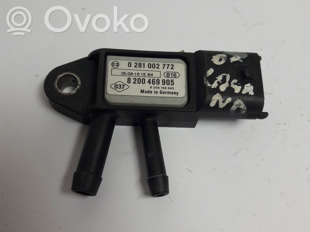 Renault Laguna II Exhaust gas pressure sensor 
