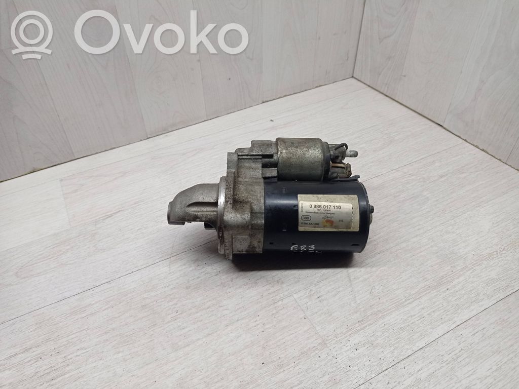 Motor de arranque   0986017110,0986XA7840
