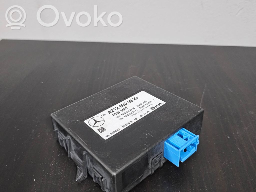 Mercedes-Benz GLE (W166 - C292) Módulo de control Gateway 
