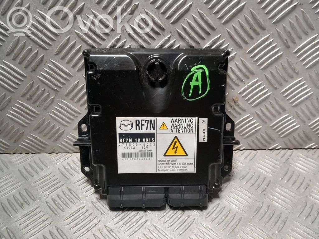 Unidad de control/módulo del motor   2758006672,RF7N18881S,K4238