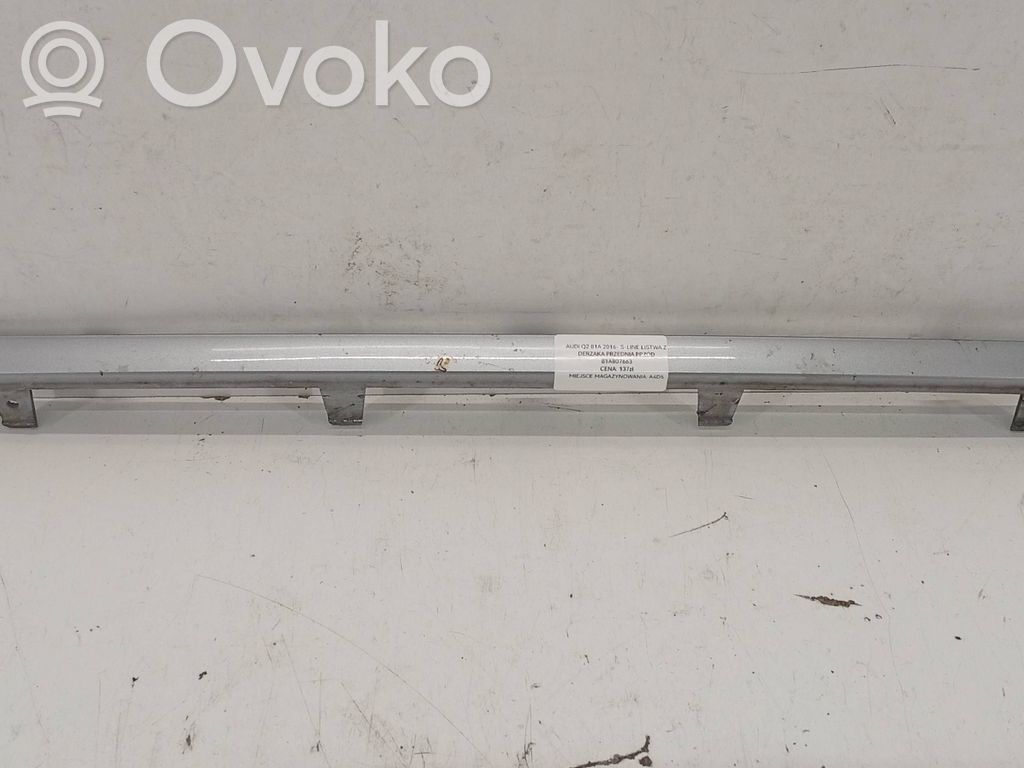 Audi SQ2 GA Front bumper splitter molding 