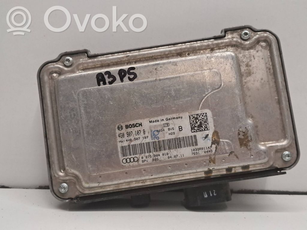 Unidad de control/módulo de la cámara   4G0907107B