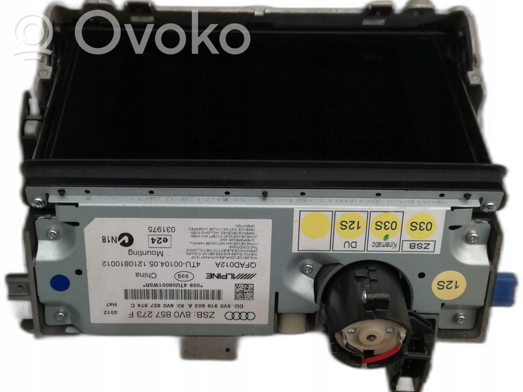 Audi A3 S3 8V Screen/display/small screen 
