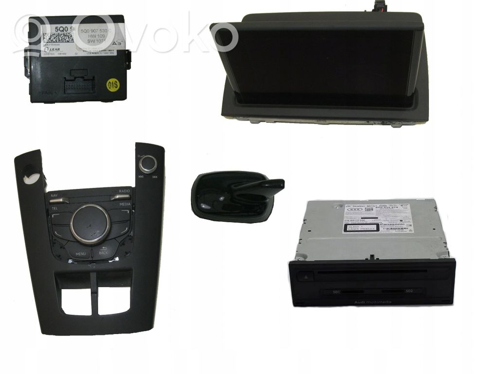 GPS navigation control unit/module   8V0919614C,5Q0035507A,5Q0907530C,8V0035874,8V0857273B