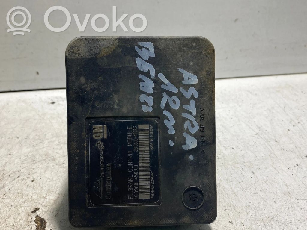 Opel Astra J ABS bloks 
