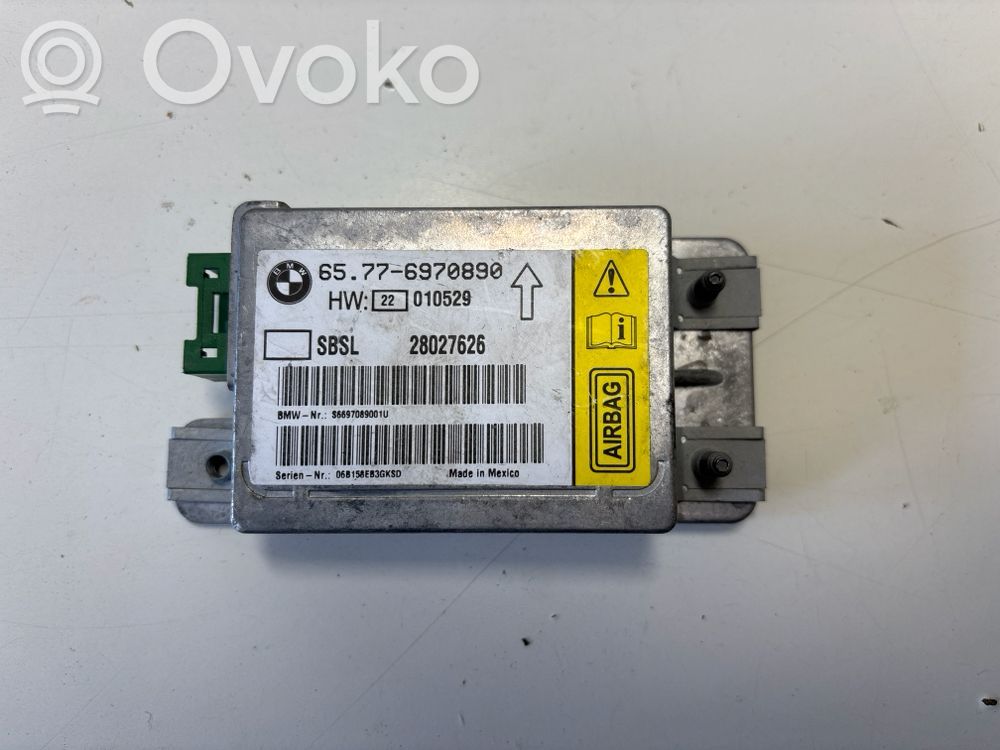 BMW 7 E65 E66 Module de contrôle airbag 