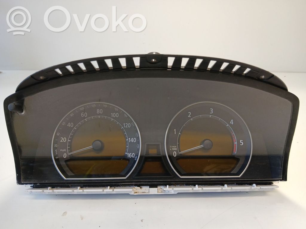 BMW 7 E65 E66 Spidometrs (instrumentu panelī) 