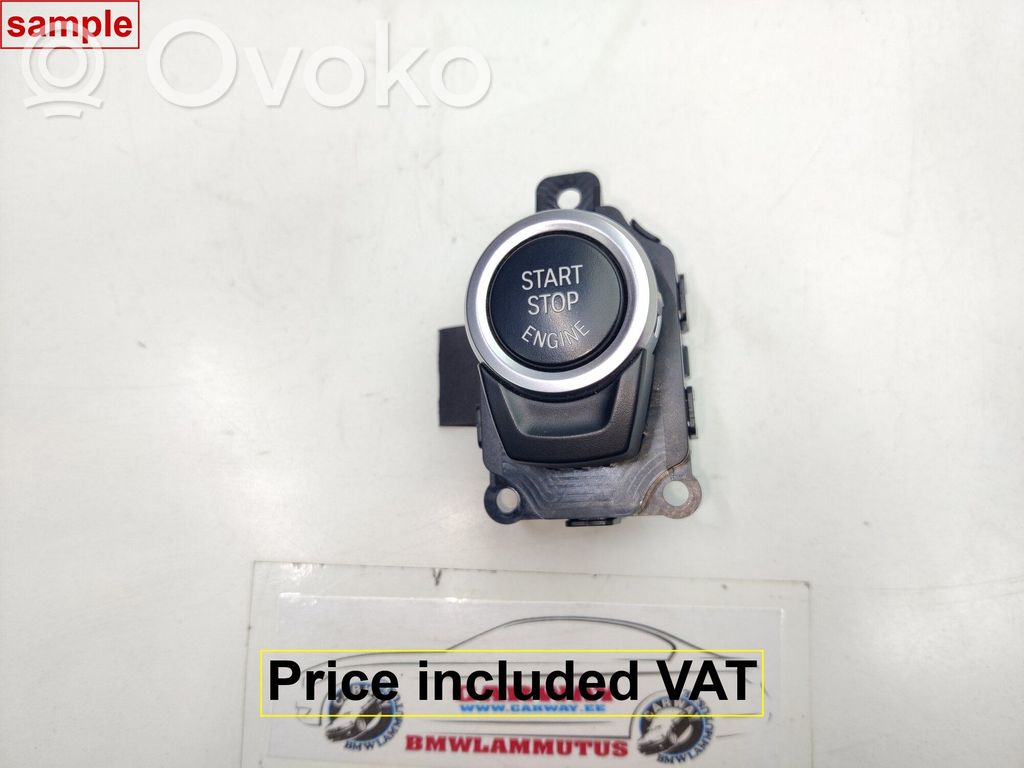 BMW 5 F10 F11 Engine start stop button switch 