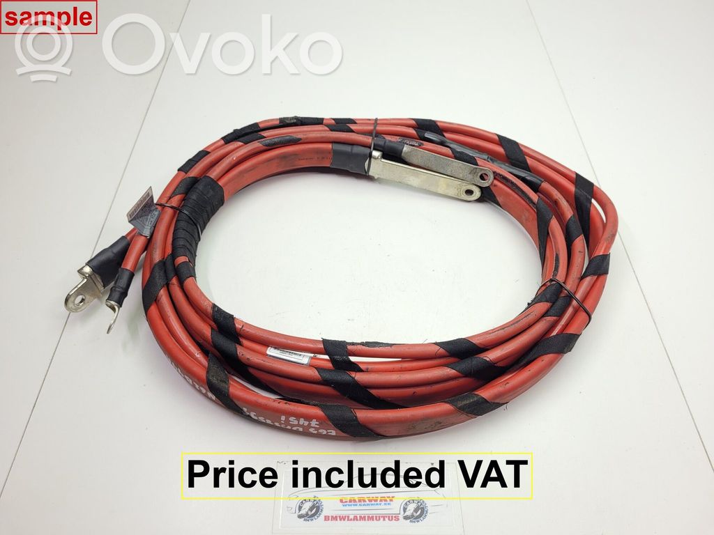 BMW 7 E65 E66 Positive cable (battery) 