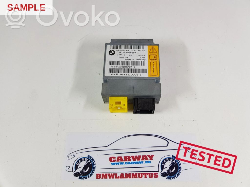 BMW 7 E65 E66 Central body control module 