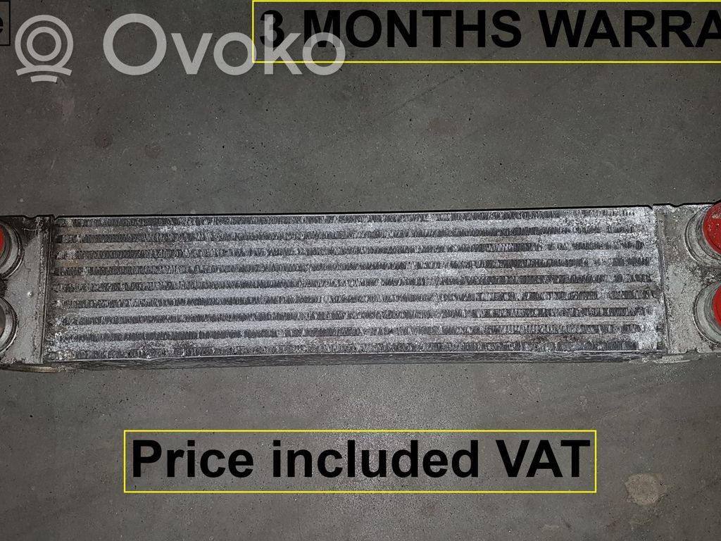 BMW 7 E65 E66 Intercooler radiator 