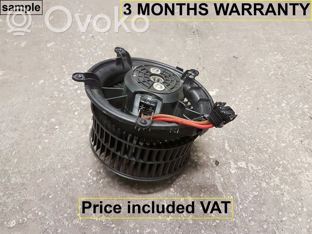 BMW 7 E65 E66 Heater fan/blower 