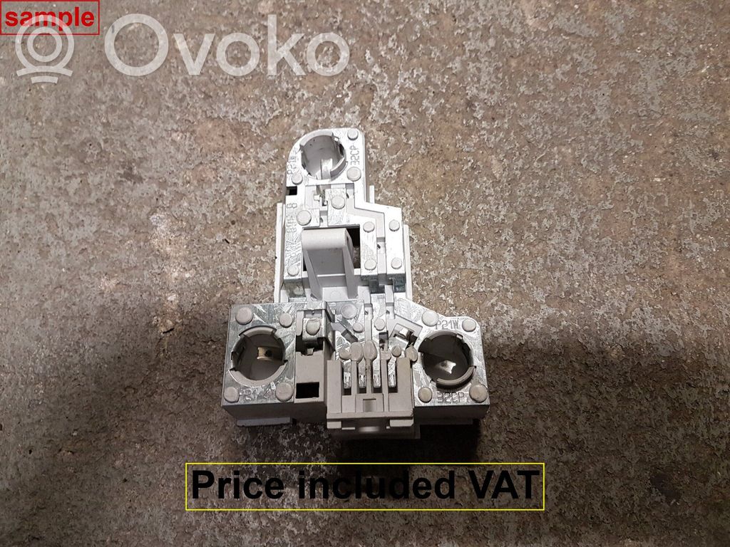 BMW 3 E46 Tail light bulb cover holder 