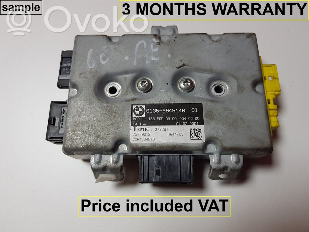 Door control unit/module   61359110845,9110845,61356945146,6937699,6939709,6941427,6944498,6945144,6945146,6948689,6952985,6957759,6963013,6976155,9110845
