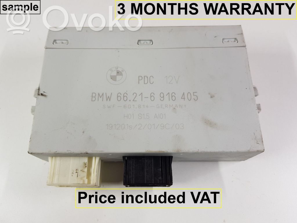 Parking PDC control unit/module   66209129815,9129815,66216916405,0413382,6900270,6904023,6916405,6921415,6942675,6958516,6985501,8363547,8370872,8381088,8385232,9112463,9116543,9119428,9129815