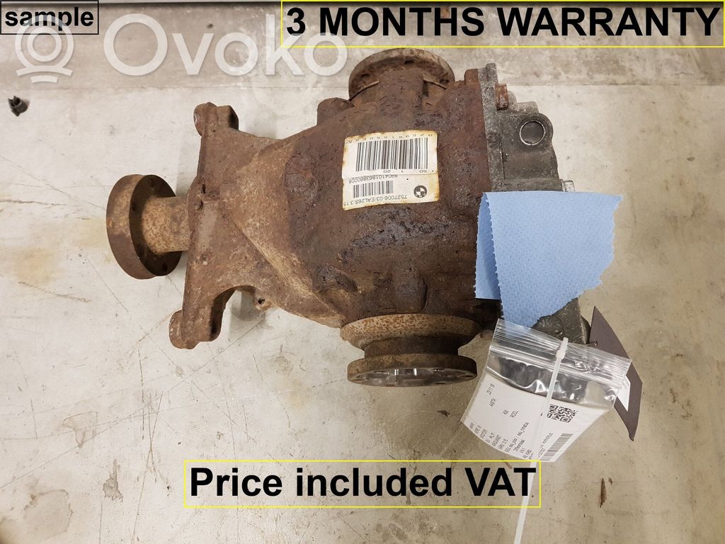 BMW 5 E60 E61 Rear differential 