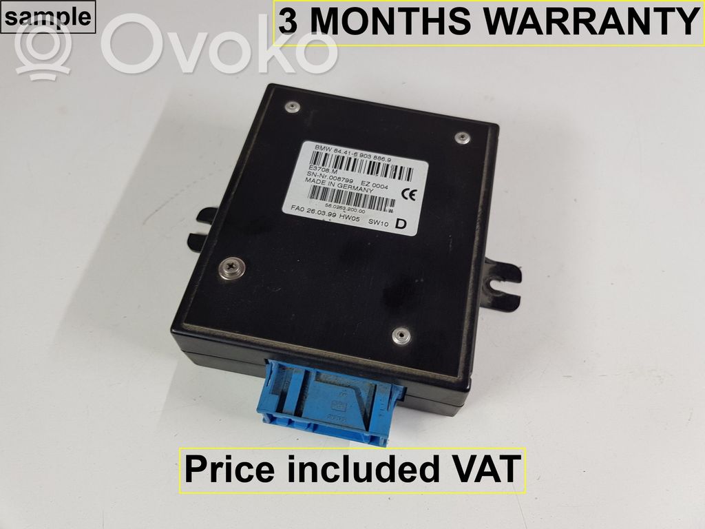 BMW 7 E38 Voice control module 