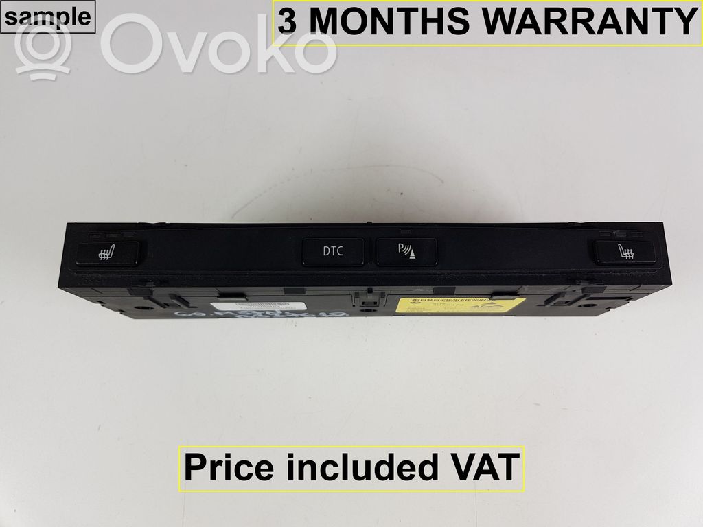 BMW 5 E60 E61 Central console control unit 