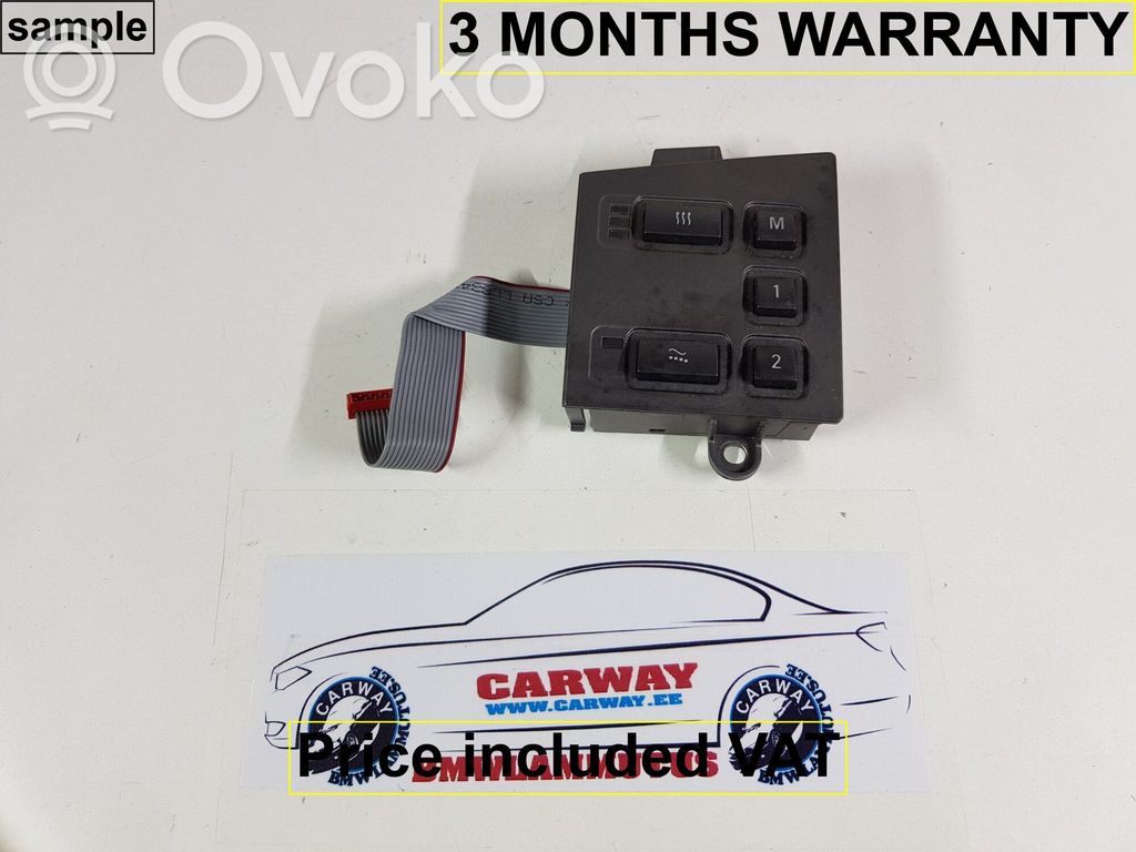 BMW 7 E65 E66 Seat control switch 